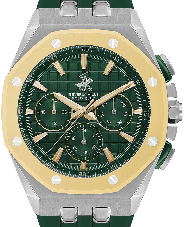 Часы Beverly Hills Polo Club BP3624X.475 — кварцевые, сталь металл