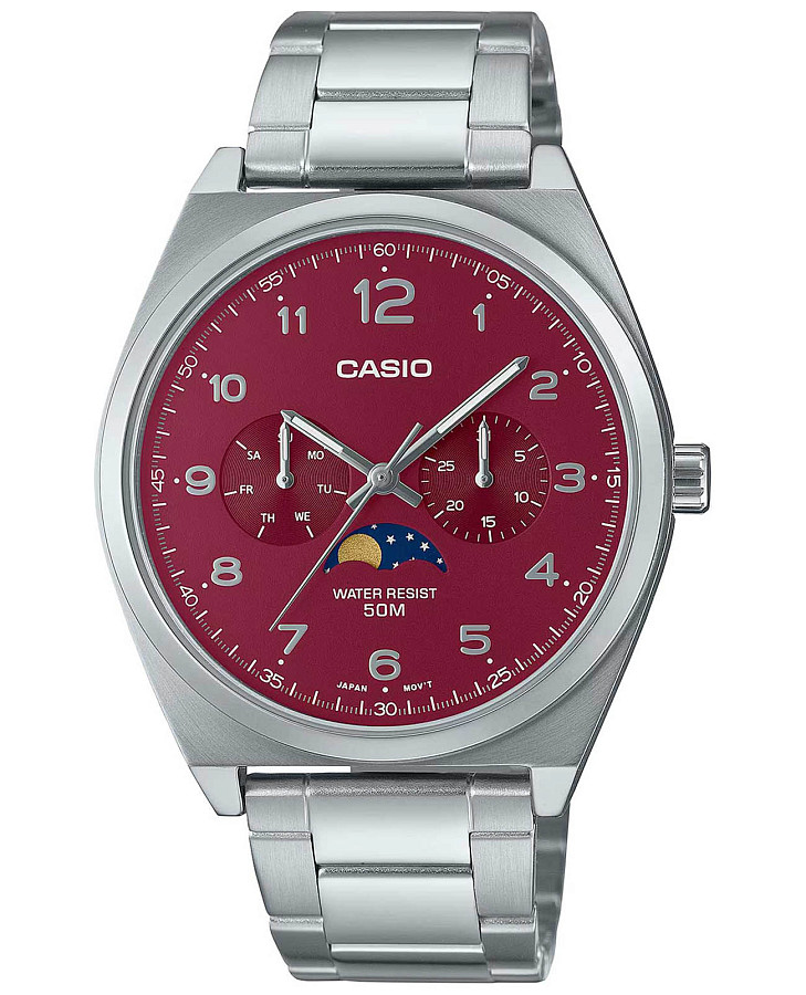 Часы Casio Classic MTP-M300D-4A — мужские, красный