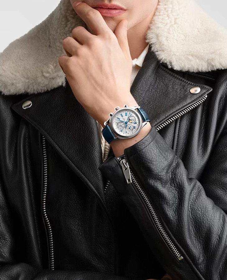 Часы Longines Master Collection L2.773.4.71.2 — мужские, синий