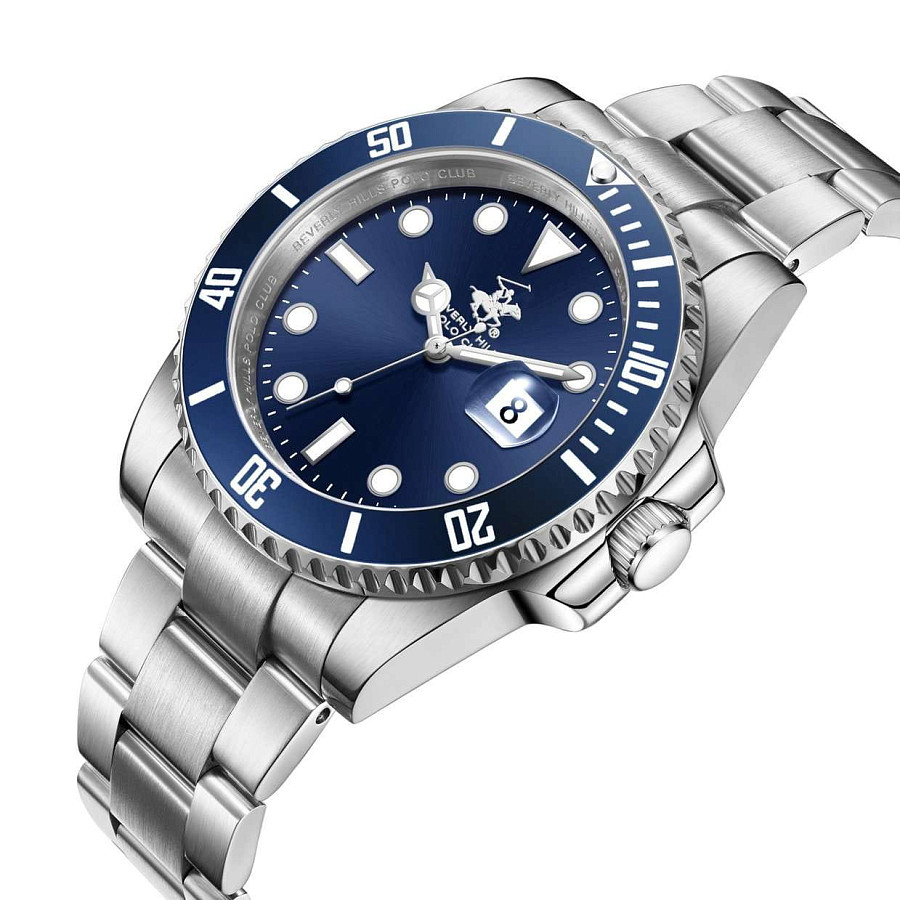 Часы Beverly Hills Polo Club BP3791X.390 — кварцевые, суперметалл металл