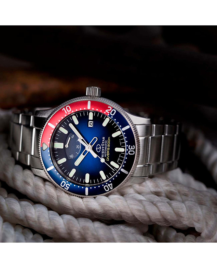 Часы Orient Star RE-AU0306L (RK-AU0306L) — мужские, серебристый