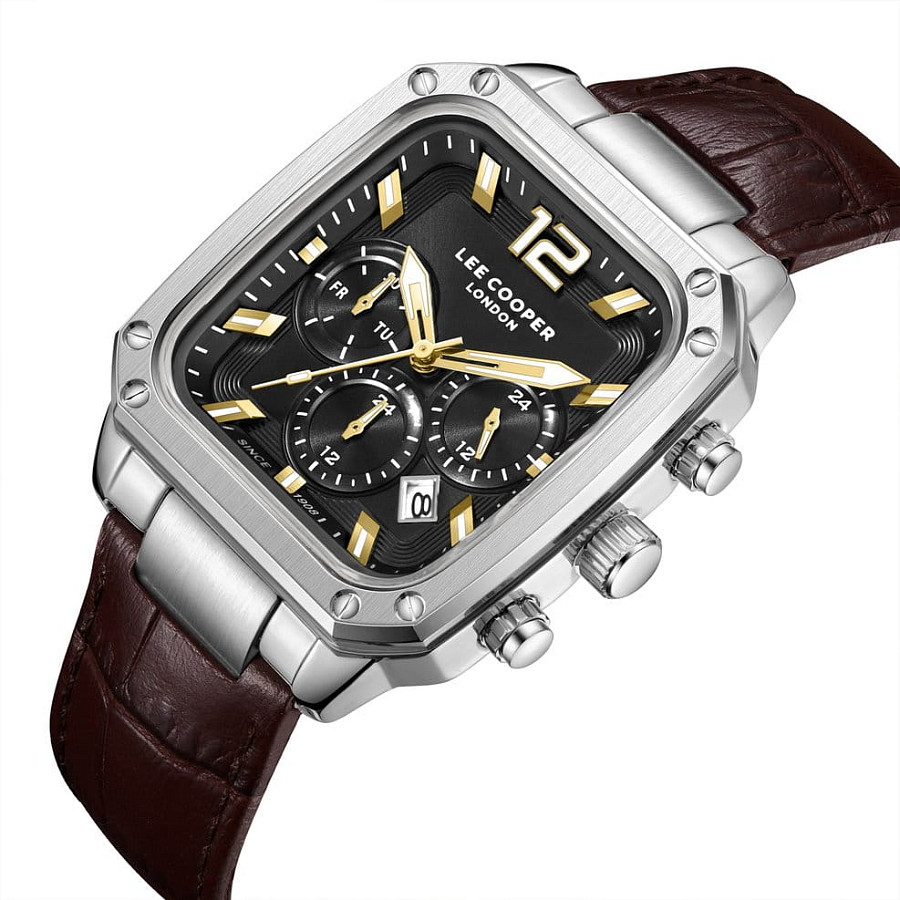 Часы Lee Cooper LC08184.352 — кварцевые, суперметалл металл