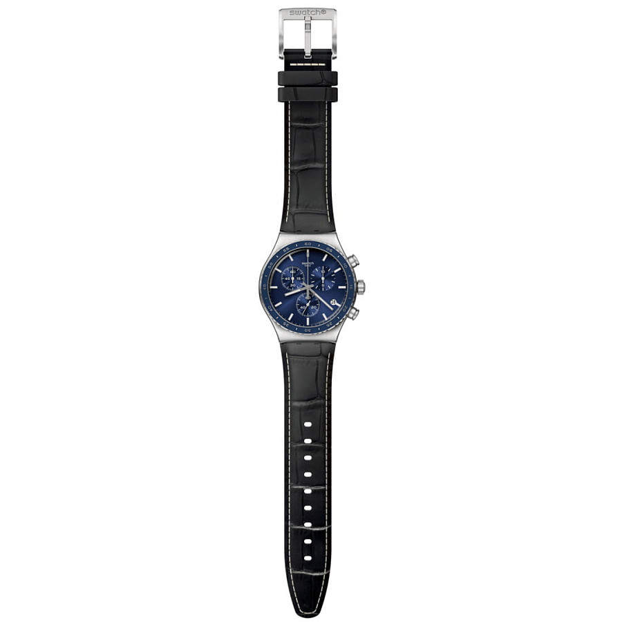 Часы Swatch I New Chrono YVS496 — металл сталь, Швейцария