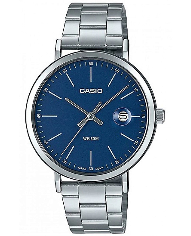Часы Casio Collection MTP-E175D-2E — мужские, синий