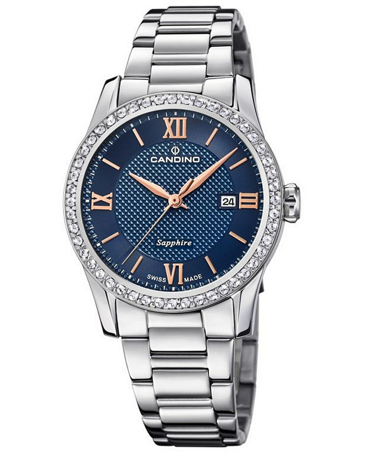 Часы Candino Elegance C4740/2 — женские, синий