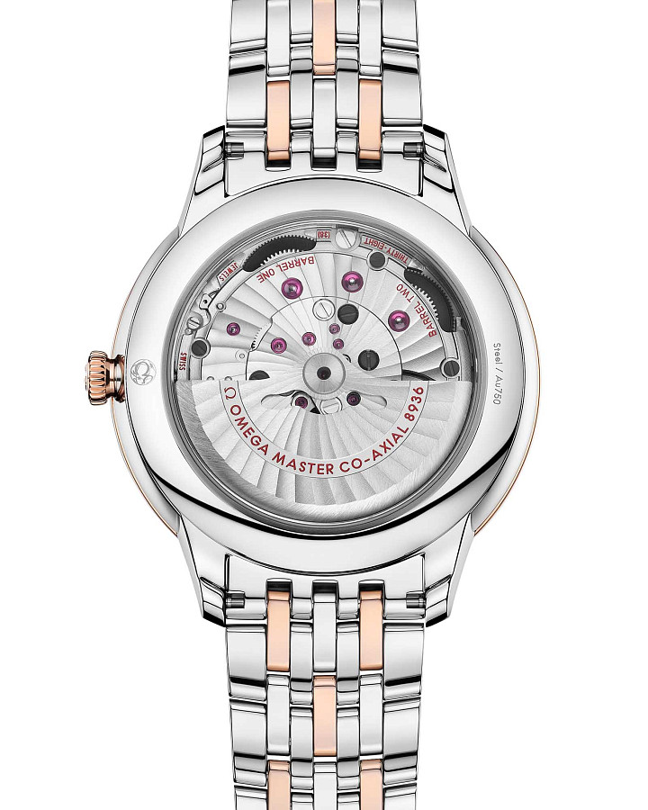 Часы Omega De Ville Prestige 434.20.42.22.02.001 — механические, сталь металл золото