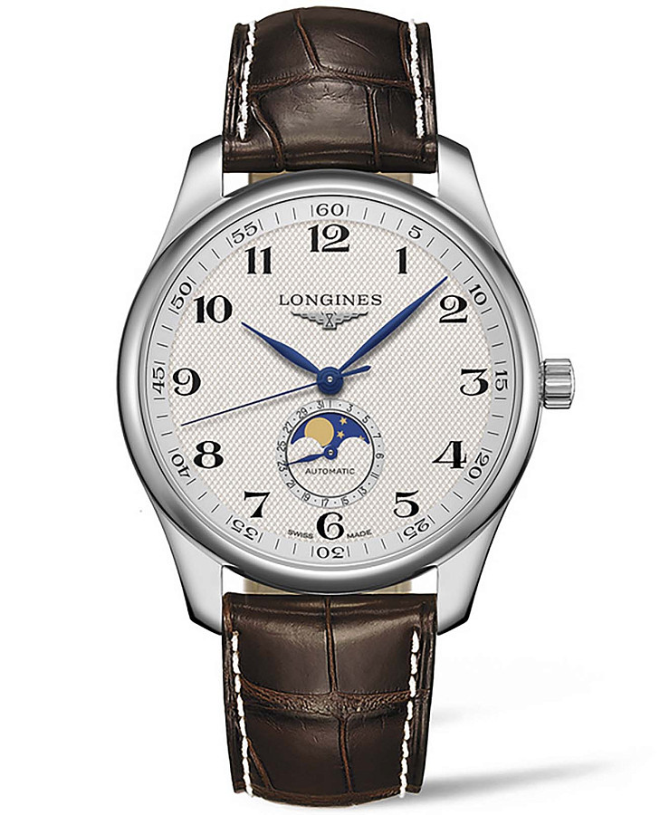 Часы Longines Master Collection L2.919.4.78.5 — мужские, серебристый