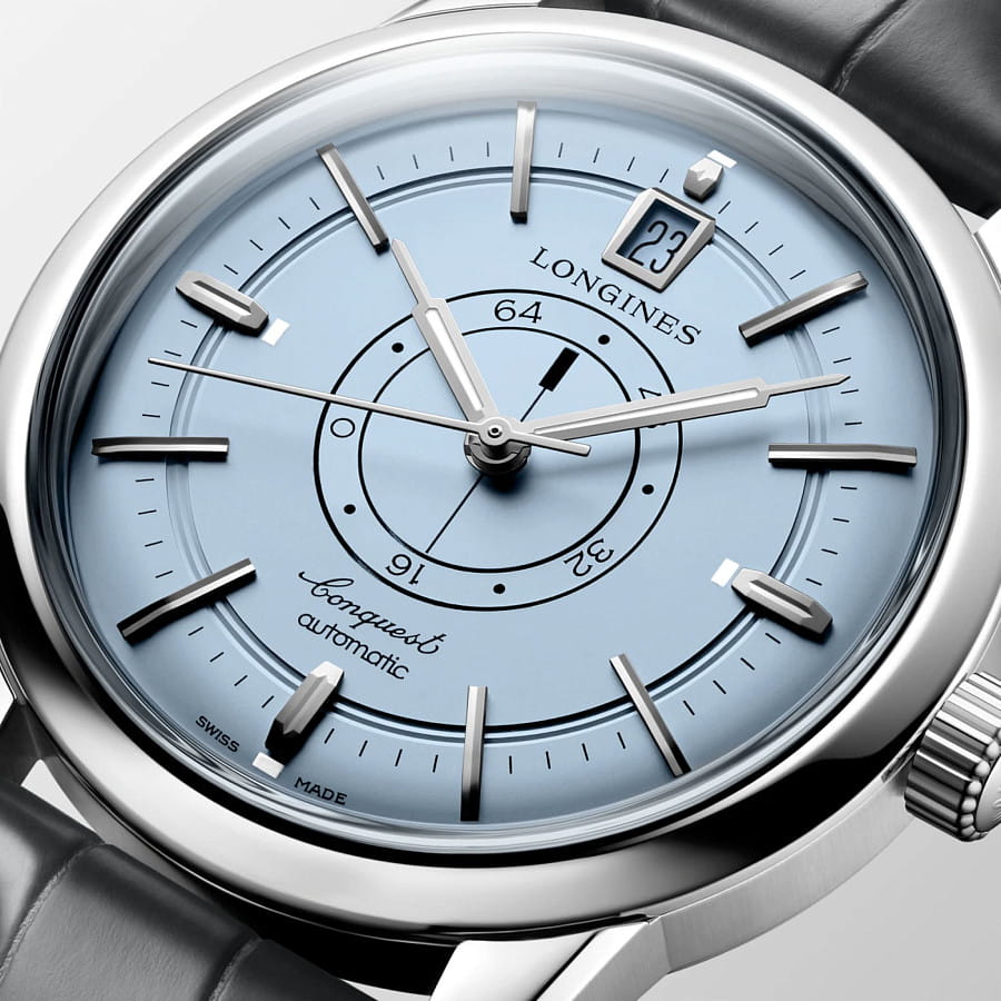 Часы Longines Heritage L1.648.4.92.2 — механические, сталь металл