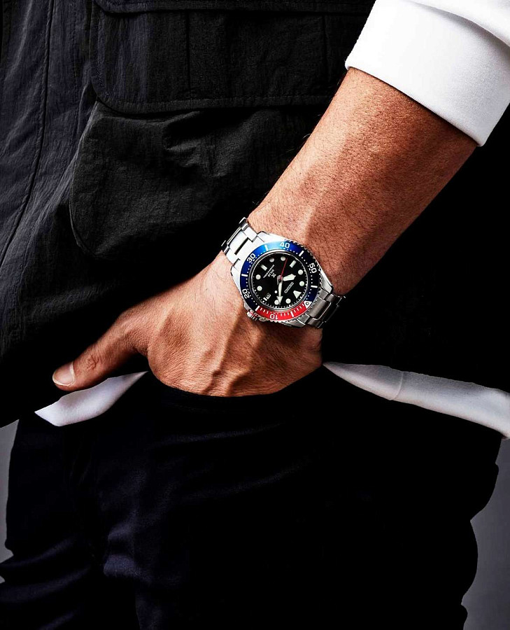 Часы Seiko Prospex SNE591P1 — мужские, нержавеющая сталь