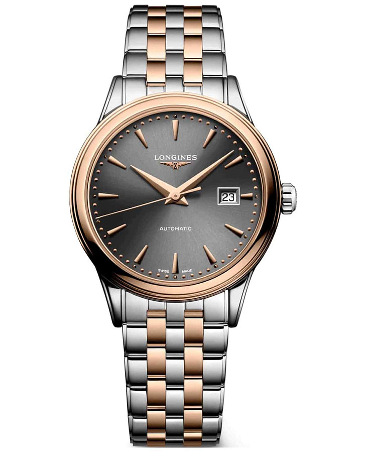 Часы Longines Flagship L4.374.3.78.7 — женские, черный