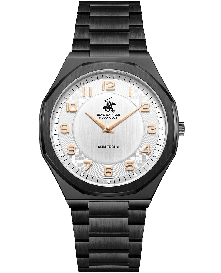 Часы Beverly Hills Polo Club BP3832X.030 — мужские, серебристый