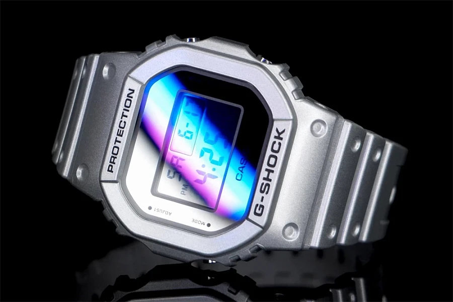 Часы Casio G-Shock DW-5600FF-8DR (DW-5600FF-8) — электронные, Япония, мужские