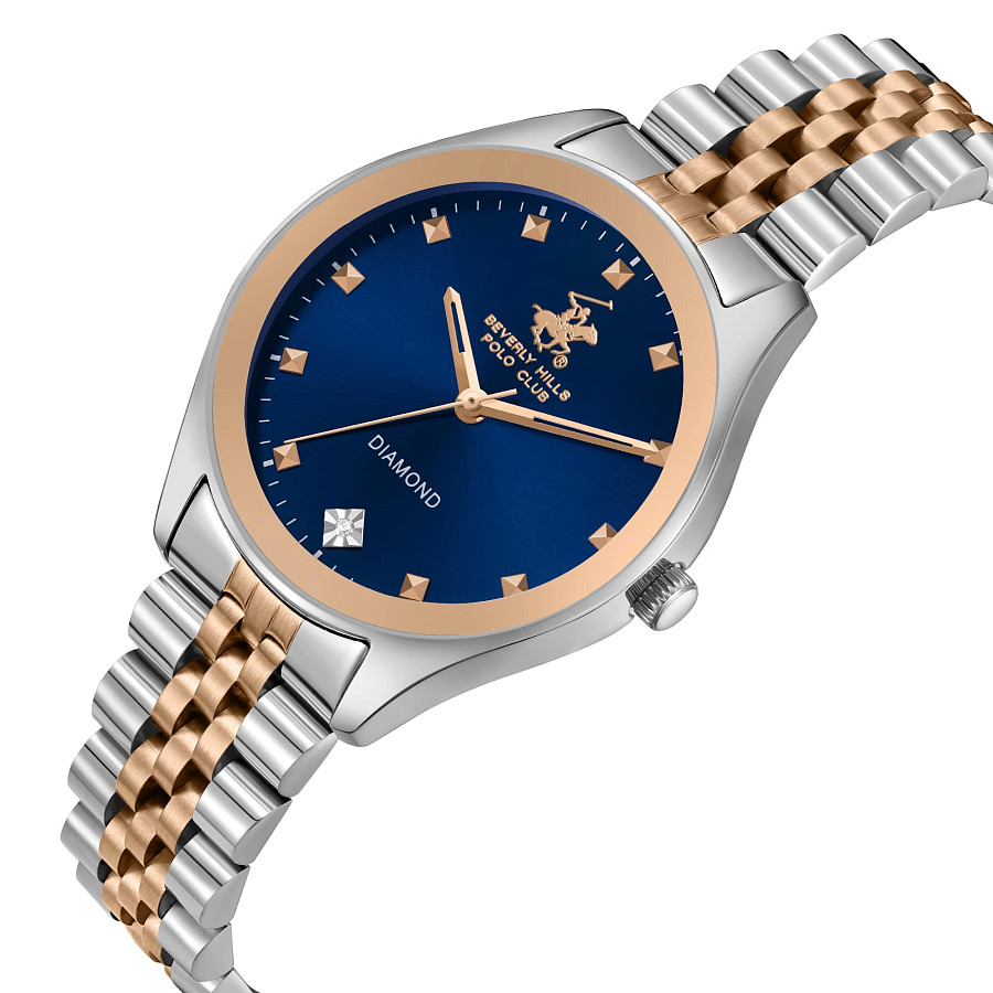 Часы Beverly Hills Polo Club BP3657C.590 — кварцевые, сталь металл