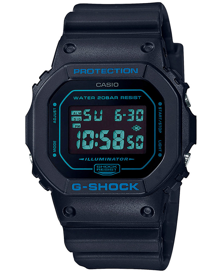 Часы Casio G-Shock DW-5600BBM-1 — мужские, черный