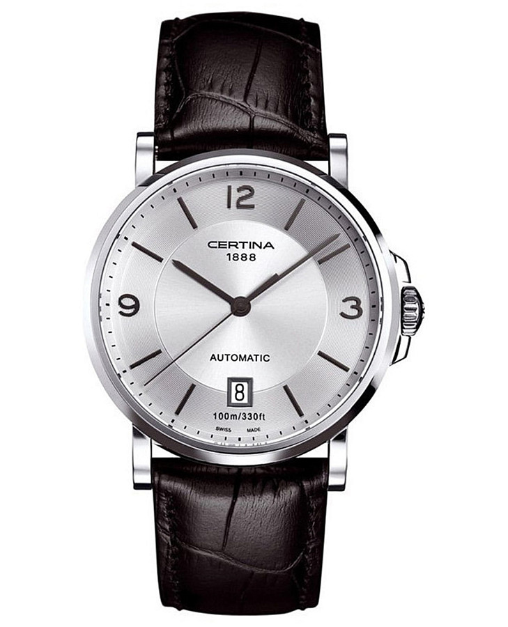 Часы Certina DS Caimano C017.407.16.037.00 — мужские, серебристый