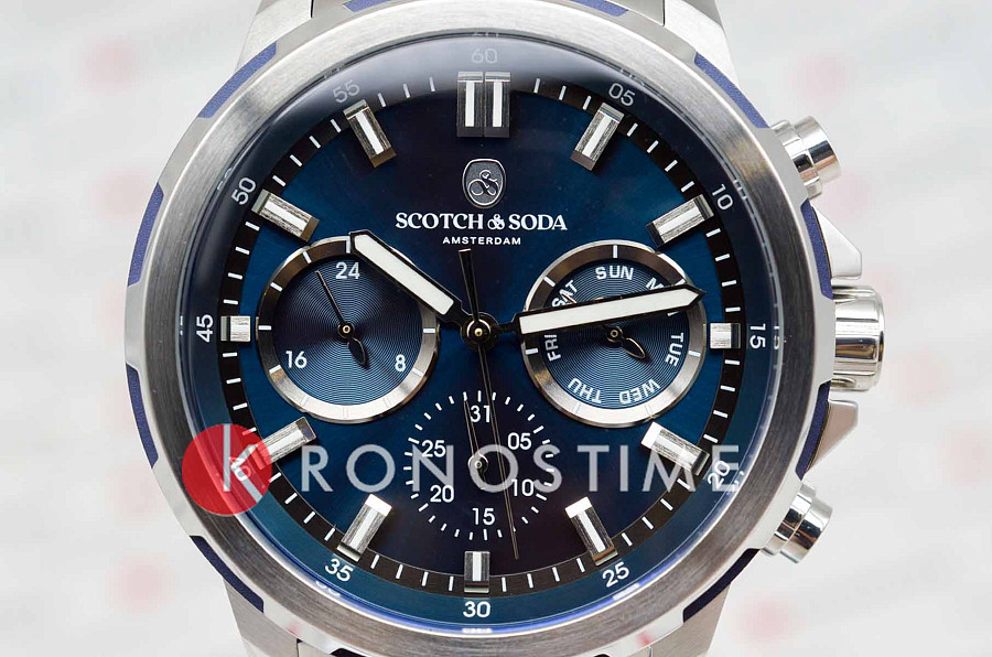 Часы Scotch&Soda SSM.113B — металл сталь, Нидерланды