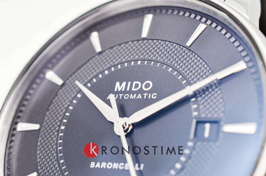 Часы Mido Baroncelli Signature M037.407.11.051.01 — мужские, нержавеющая сталь