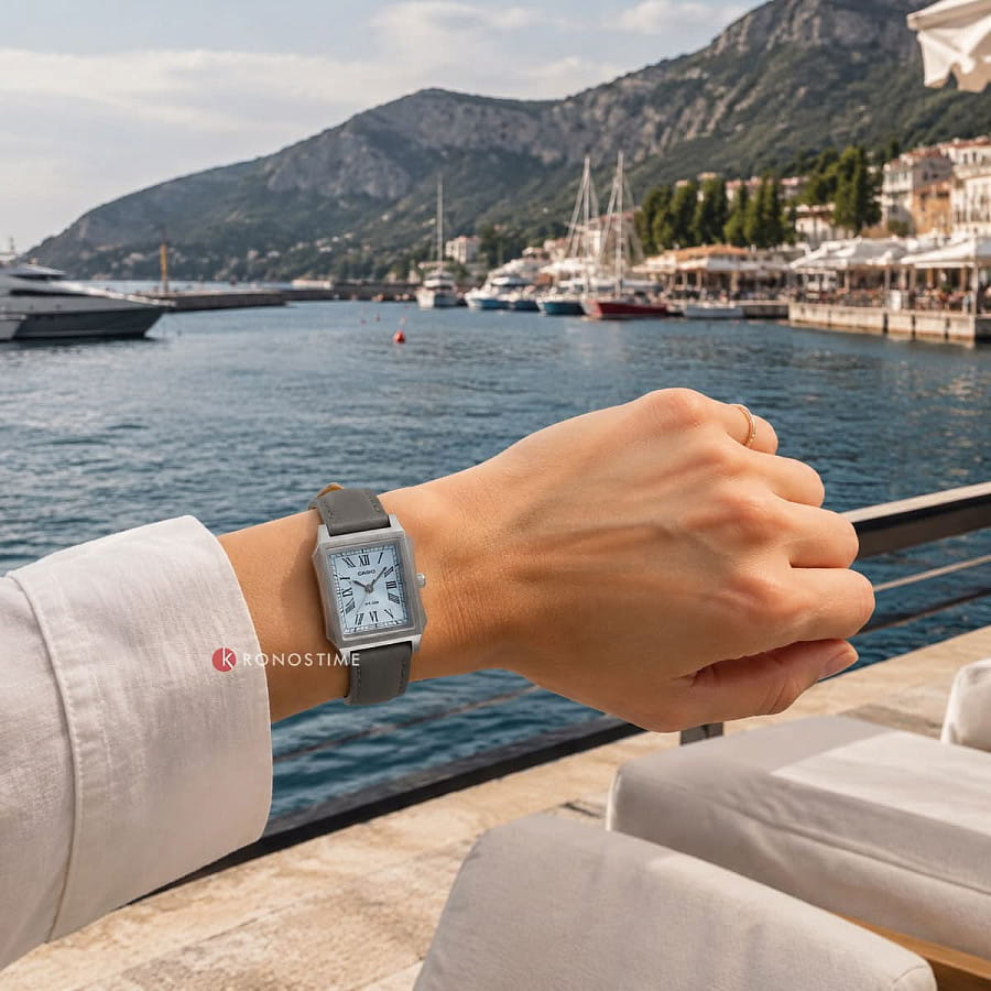 Часы Casio Collection LTP-B190L-2B — кварцевые, металл сталь