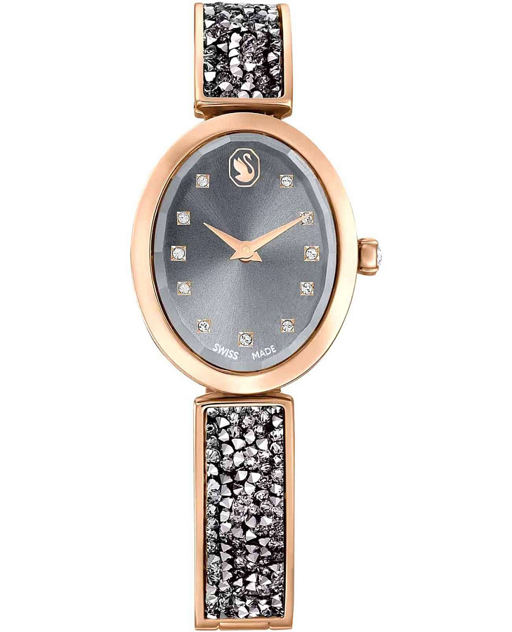 Часы Swarovski Crystal Rock Oval 5711695 — женские, серый