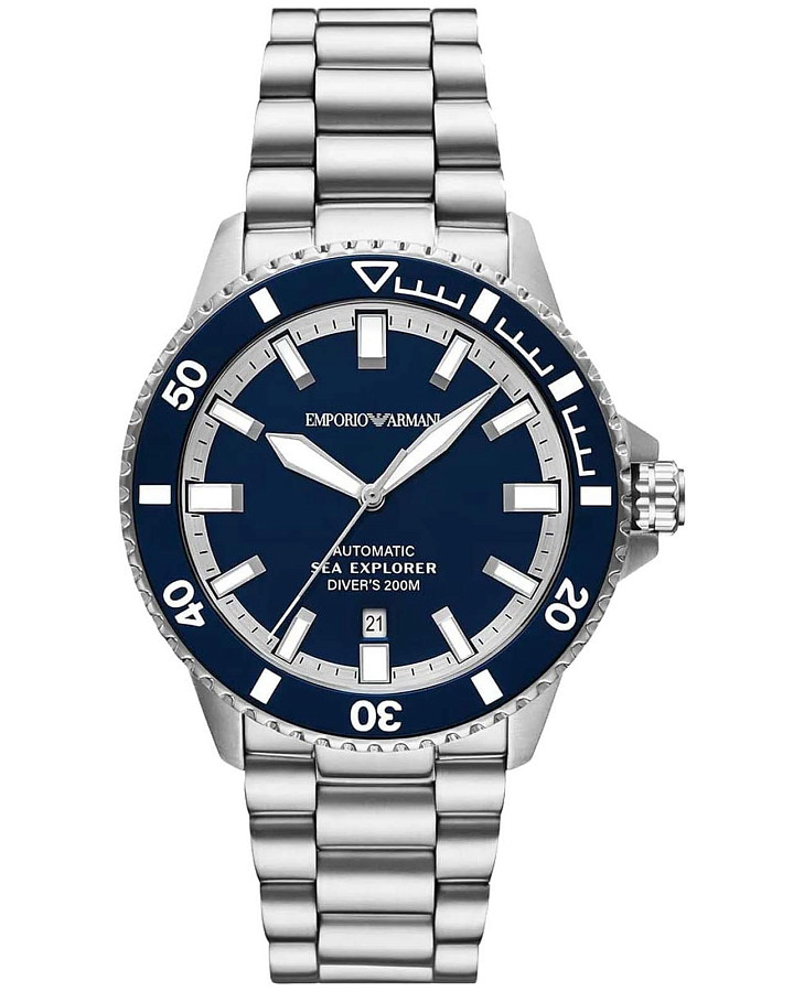 Часы Emporio Armani Sea Explorer AR60087 — мужские, синий