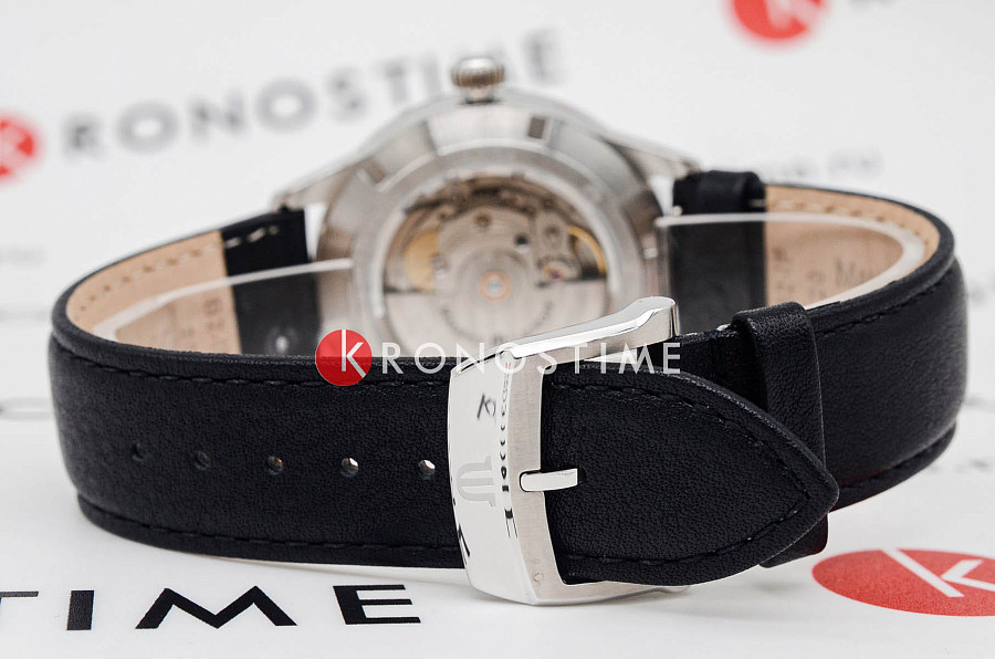 Часы Maurice Lacroix 1975 756008-SS001-330-2 — кожаный, мужские