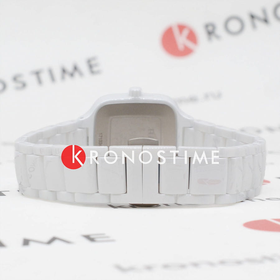 Часы Rado True Square R27072012 — высокотехнологичная керамика + титан, женские