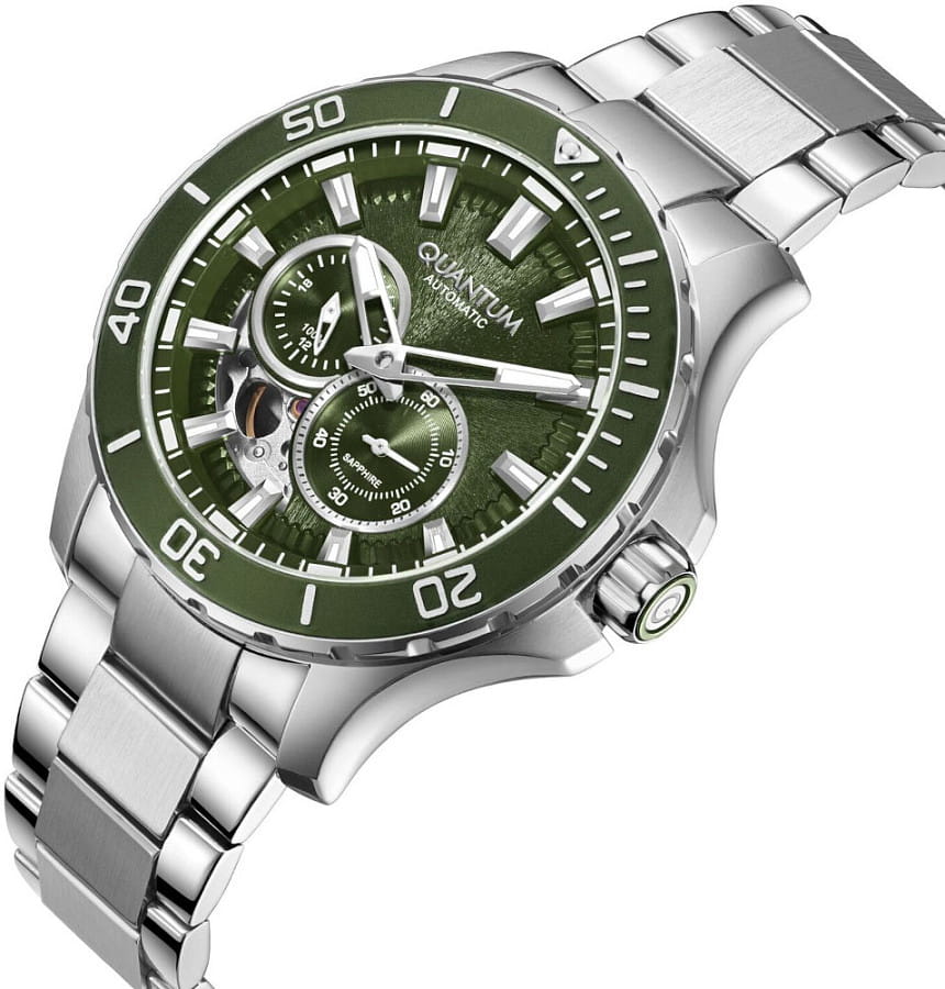 Часы Quantum QMG1188.370 — механические, металл сталь