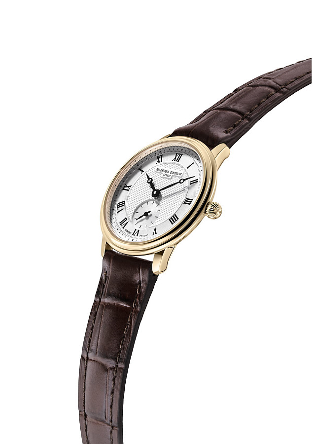 Часы Frederique Constant Slimline Ladies Small Seconds FC-235M1S5 — кварцевые, сталь металл