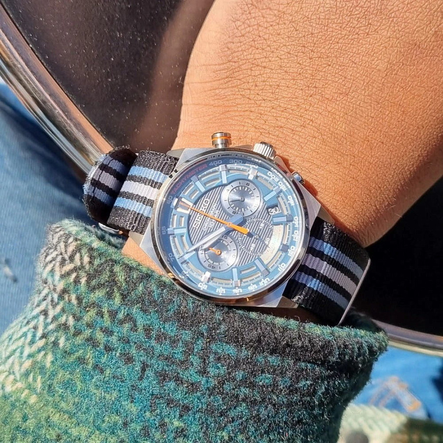 Часы Seiko Conceptual Series Sports SSB409P1 — кварцевые, сталь металл