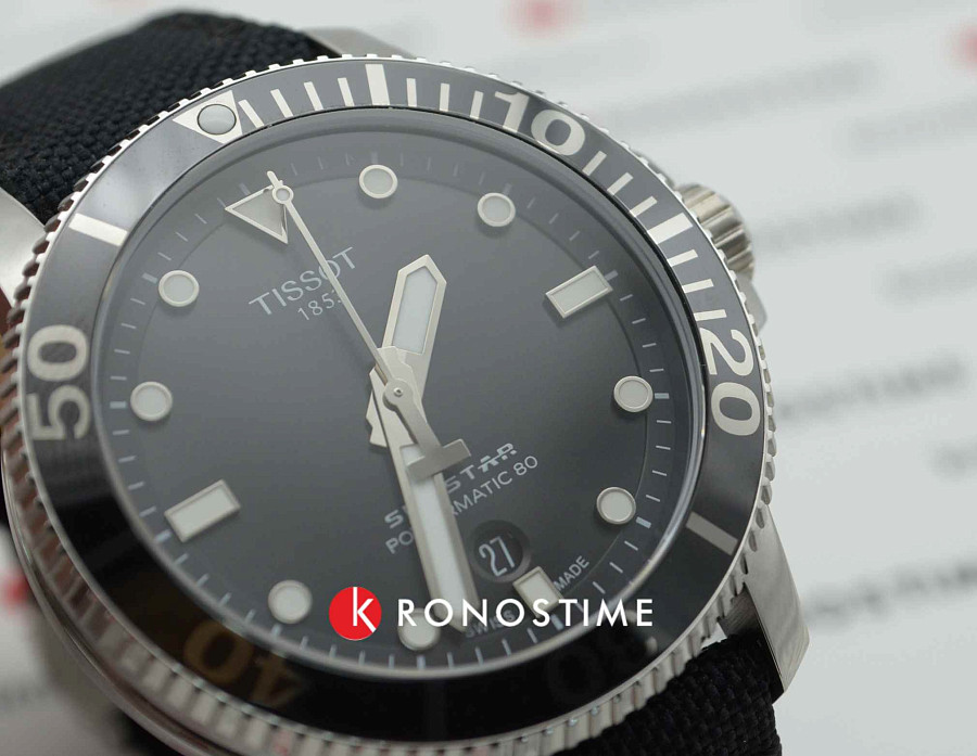 Часы Tissot Seastar 1000 Powermatic 80 T120.407.17.051.00 — Швейцария, механические