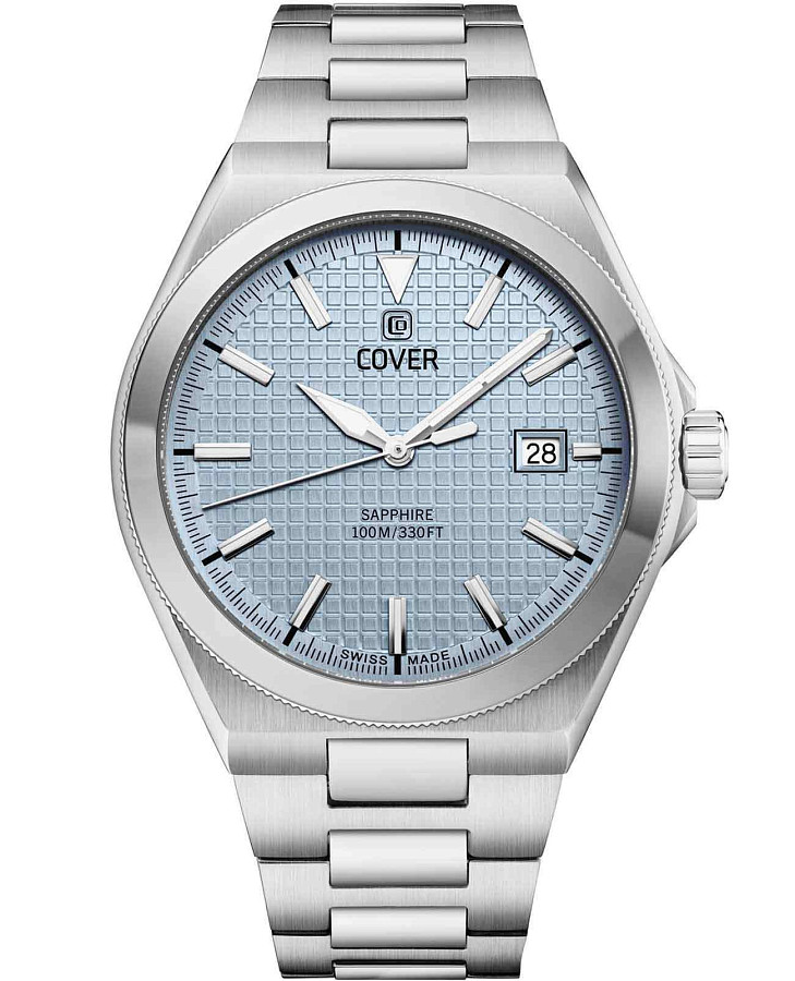 Часы Cover Iconosteel CO213.06 — мужские, голубой