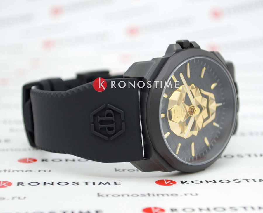 Часы Philipp Plein The Skull King PWLAA0322 — мужские, силикон