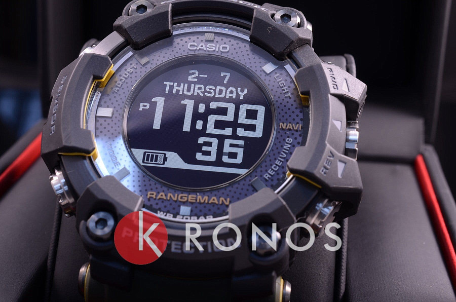 Часы Casio G-Shock GPR-B1000-1B — электронные, Япония, мужские