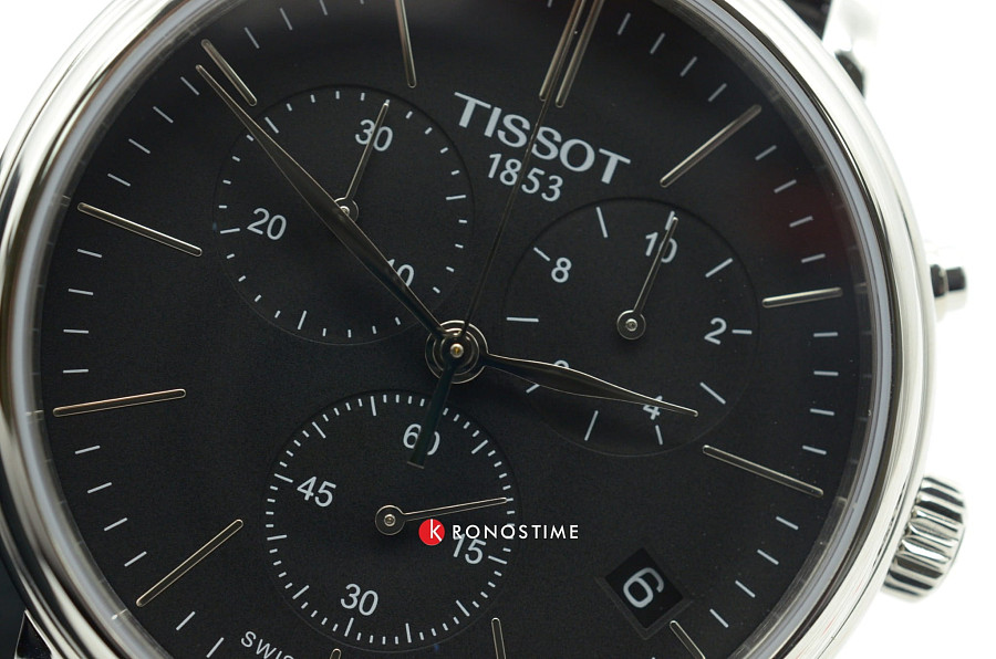Часы Tissot Carson Premium Chronograph T122.417.16.051.00 — артикул T1224171605100