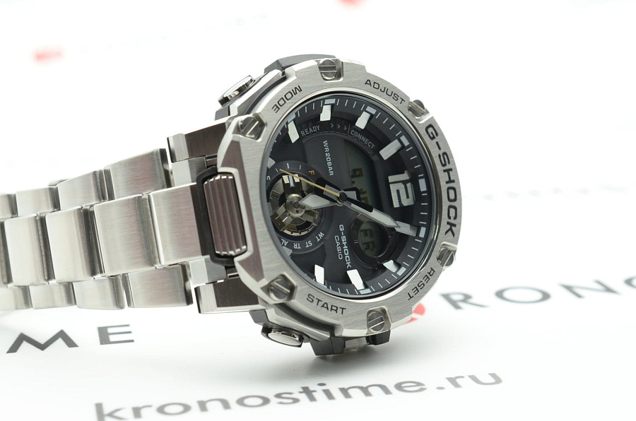 Часы Casio G-Shock GST-B300SD-1A — электронные, Япония, мужские