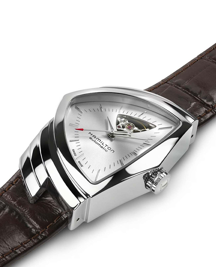 Часы Hamilton Ventura Open Heart Auto H24515552 — сталь, Швейцария