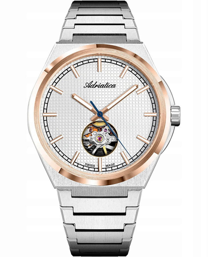 Часы Adriatica A8348.R113A — мужские, белый