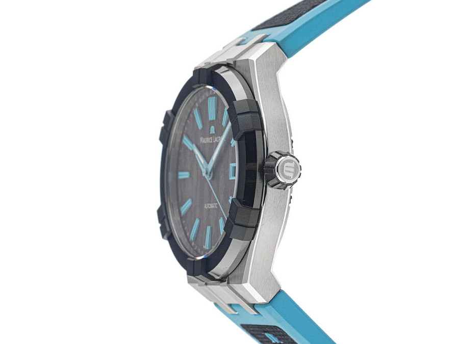 Часы Maurice Lacroix Aikon Automatic 43 mm AC6008-SSL40-331-4 — механические, сталь металл