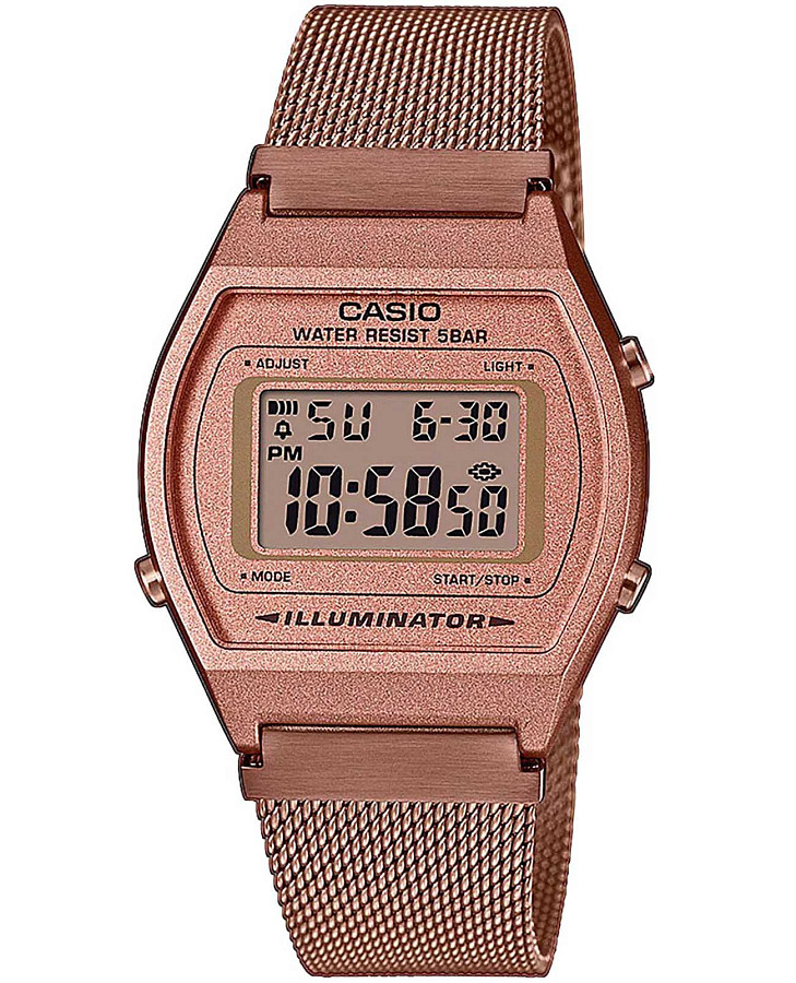 Часы Casio B640WMR-5AEF — мужские, розовый
