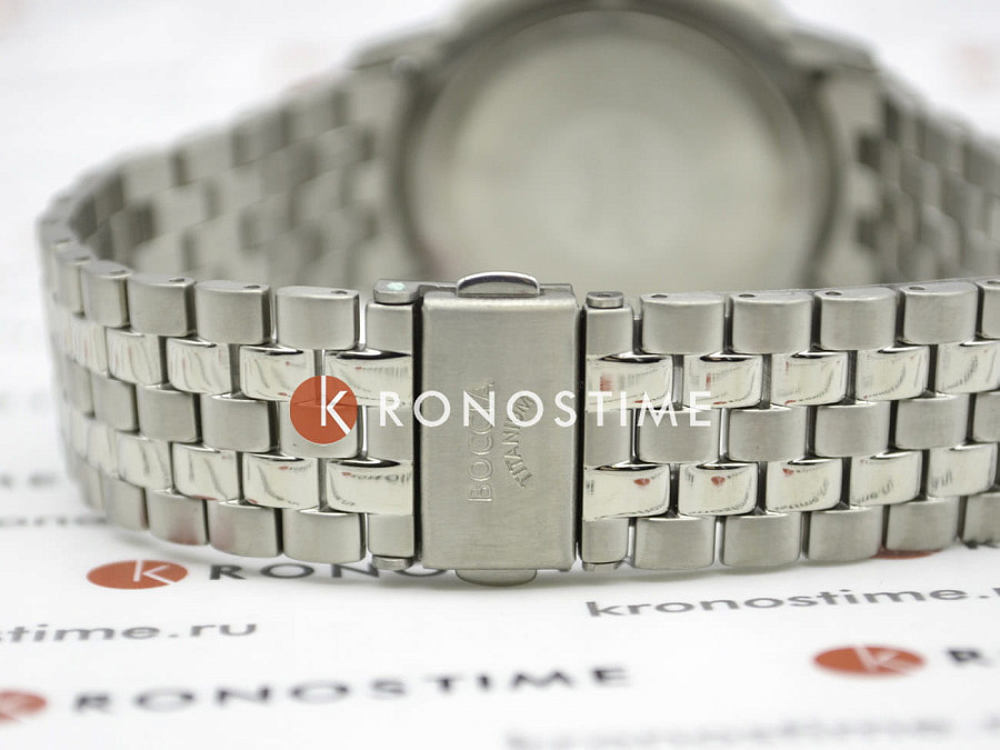 Часы Boccia Titanium Circle-Oval 3607-03 — синий, титан