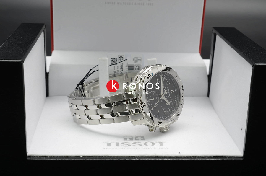 Часы Tissot PRS 200 T067.417.11.051.01 — нержавеющая сталь, мужские