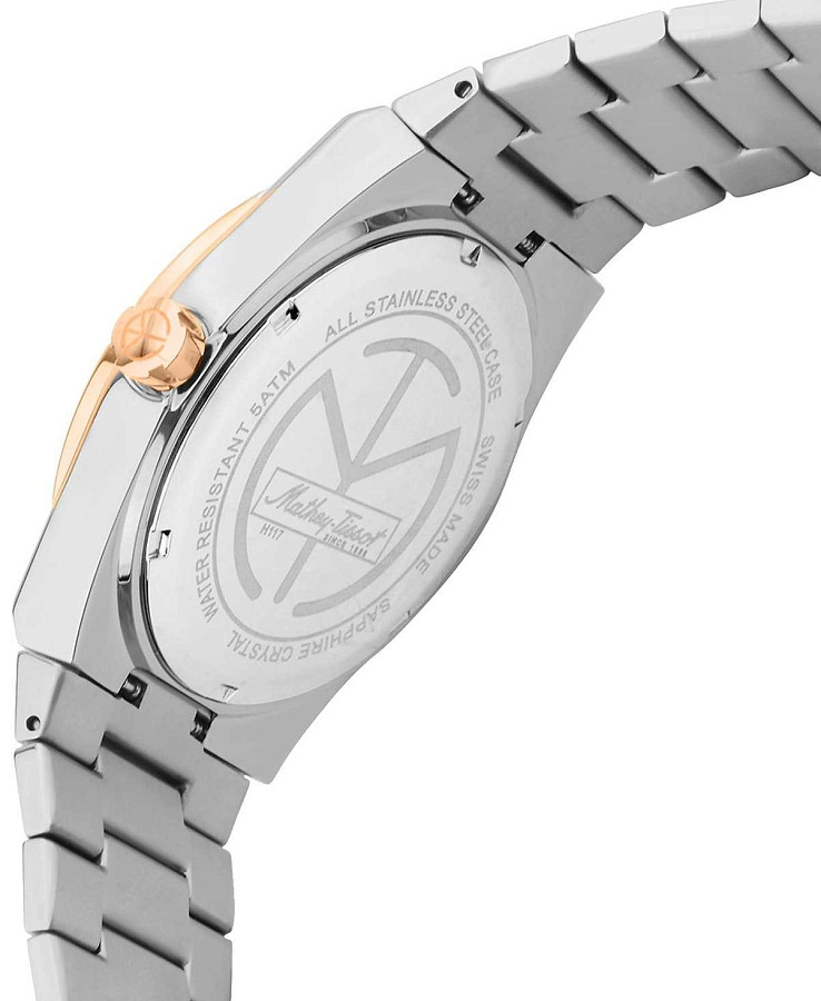 Часы Mathey-Tissot Zoltan H117RS — кварцевые, металл сталь