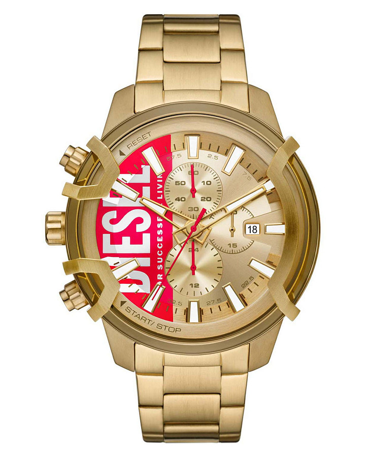 Часы Diesel Griffed DZ4595 — мужские, золотой
