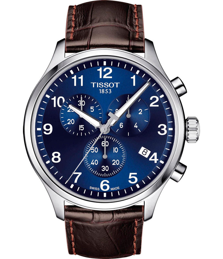 Часы Tissot Chrono XL Classic T116.617.16.047.00 — мужские, синий