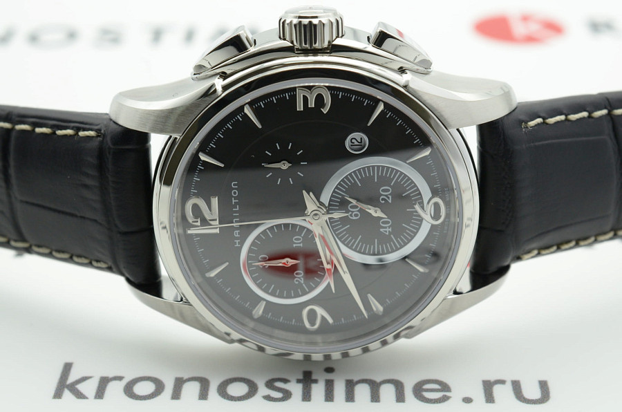 Часы Hamilton Jazzmaster Chrono Quartz H32612735 — Швейцария, кварцевые