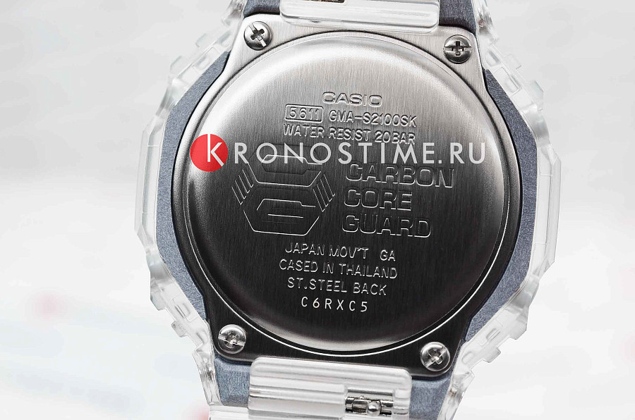 Часы Casio G-Shock GMA-S2100SK-7A — Япония, мужские