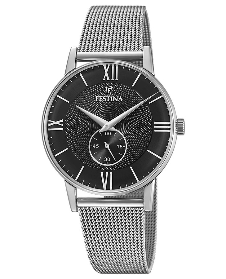 Часы Festina Retro F20568/4 — мужские, черный