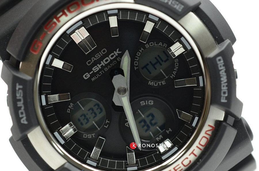 Часы Casio G-Shock GAW-100-1A — сталь металл пластик, пластик