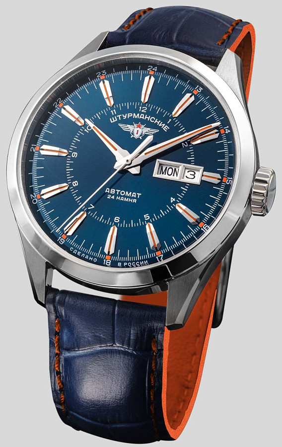 Часы Штурманские Открытый Космос Day-Date Автомат NH36/1891771 — механические, сталь металл