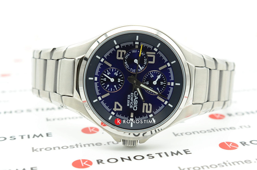 Часы Casio Edifice EF-316D-2A — нержавеющая сталь, мужские